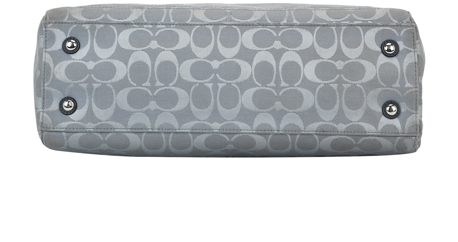Signature Penelope, &pound;90, Handbags, Grey, Canvas, Top view